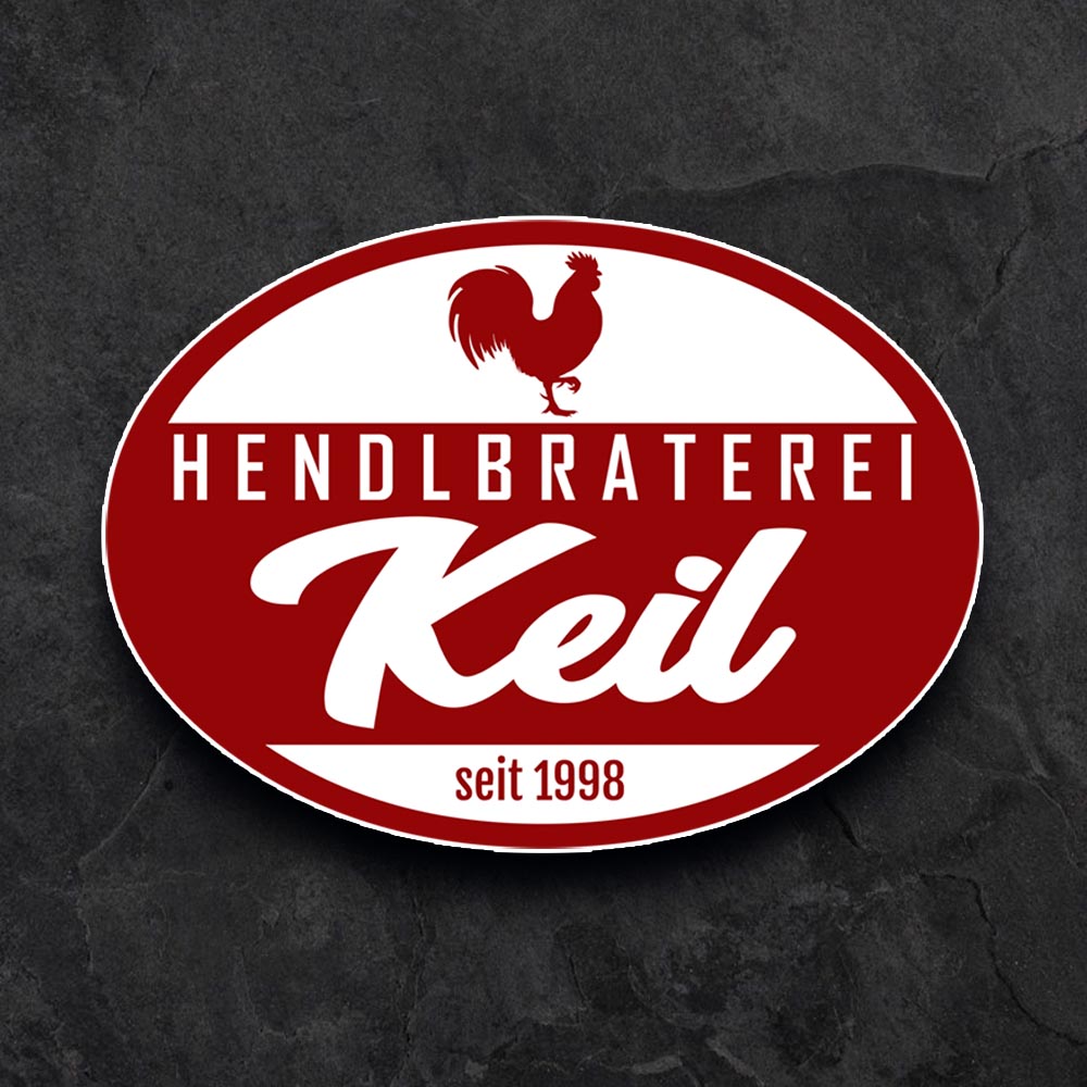 Logodesign Hendlbraterei Keil